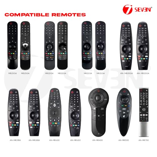 Image of 7SEVEN Compatible with LG TV Remote Control Suitable for Smart WebOS QLED 4K UHD Television Universal Remote for MR21GA MR22GA MR23GA MR24GA with Streaming Apps Non Voice Command