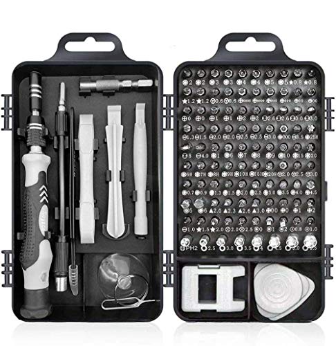 Screwdriver Set,117 in 1 Computer Repair Kit Electronic Tool kit Mini Precision Screwdriver Set with Case for Phone,Laptop,Jewelers