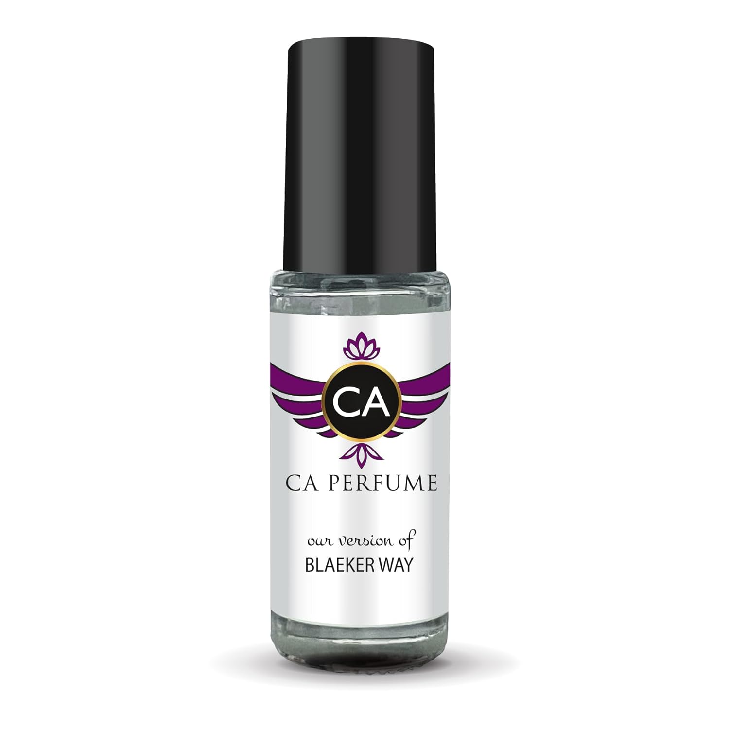 CA Perfume Impression of Blaeker Way Unisex Perfume Oil Amber Woody Scent Long Lasting Fragrance for Women and Men Travel Size Mini Perfume Sample TSA Ready Body Oil Roll-on 0.14 Fl Oz 4ml