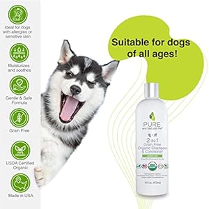   Pure-and-Natural-Pet-USDA-Certified-Organic-2-in-1-Grain-Free-Shampoo-Conditioner-Lavender-Mint-16-oz