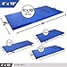 Day 1 Fitness Folding Gymnastics Gym Mat, Royal Blue, 4'x10'