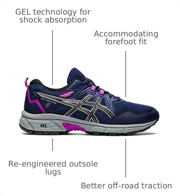 Image of ASICS Women's Gel-Venture 8 Running Shoes