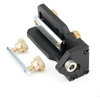 Aluminium Profile Drilling Aid for DIY Furniture for Drilling and Threading in Woodworking Tools