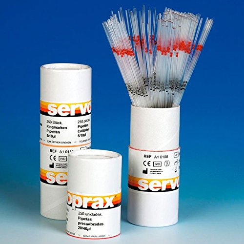 Einmalpipetten pour systèmes Coulter et analyses biomédicales en lot de 250 pipettes spéciales