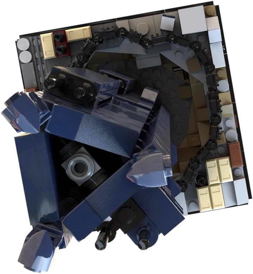 Architecture MOC Future City 17 Building Blocks, 1:2000 Modular House Building Set, 962 Pieces Street View Bricks for Adults, Modular Buildings Authored by rad0lf