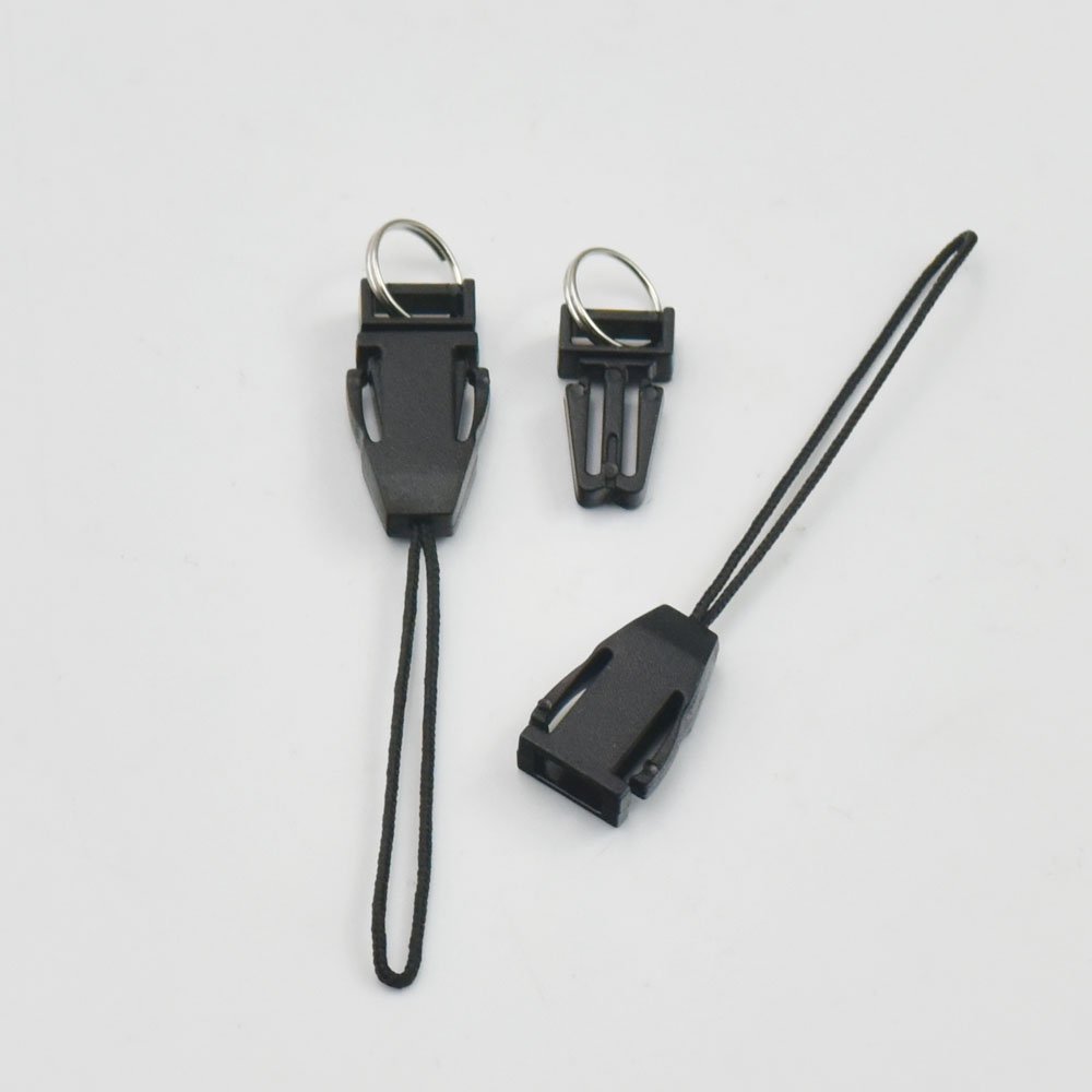 Micoshop Black 50 Pcs Lanyard Wrist Strap Lariat Handy Detachable 3 Style Choice By