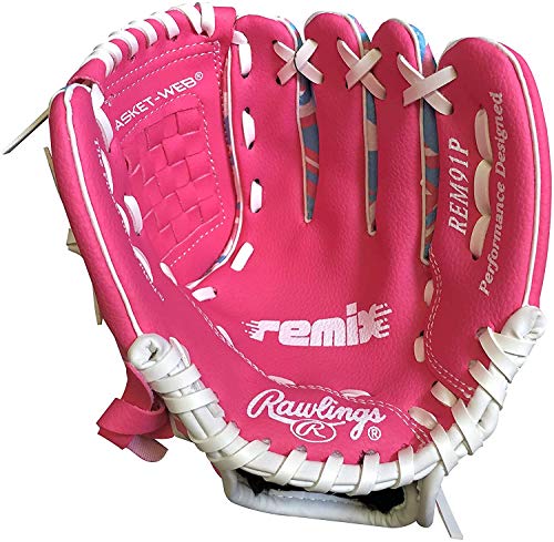 Rawlings Remix Series Youth 9" Tball Glove (Right Hand Throw), 25" Tball Bat & Tball Backpack Bag Set (Black/White/Silver) #TOP4