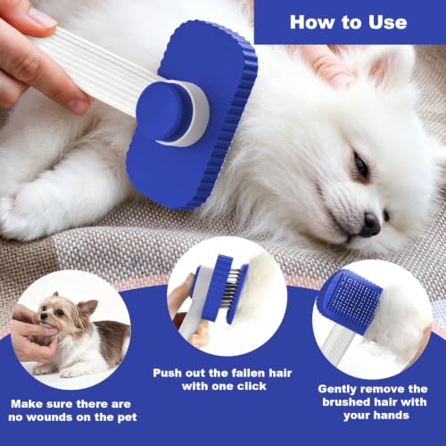 Image of Dog Brush, Cat Brush for Long Haired Cats