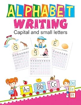 Paperback Cursive Writing Book—Capital and Small Letters Book