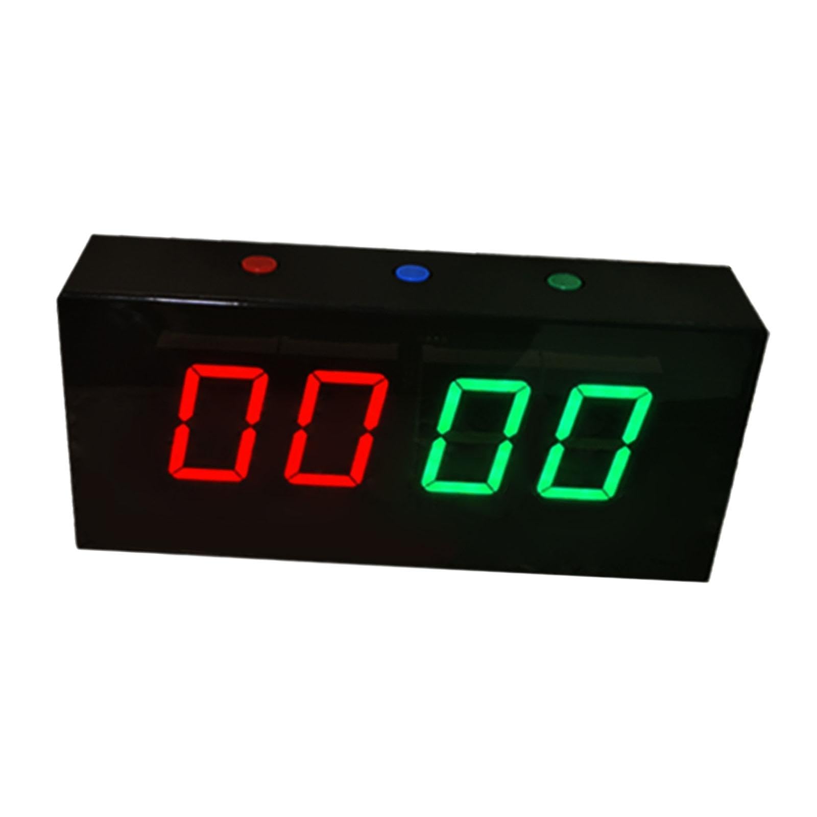 Tabellone Segnapunti Elettronico da Biliardo Leggero per Badminton 8,46x3,94x1,77 Pollici