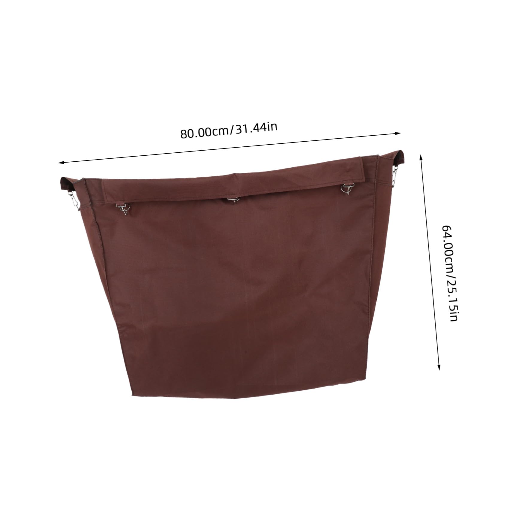 Cabilock Borsa Organizer Oxford Rimovibile per Carrello della Biancheria, Sacco Grande per Raccolta e Stoccaggio Biancheria, per Pulizie in Hotel