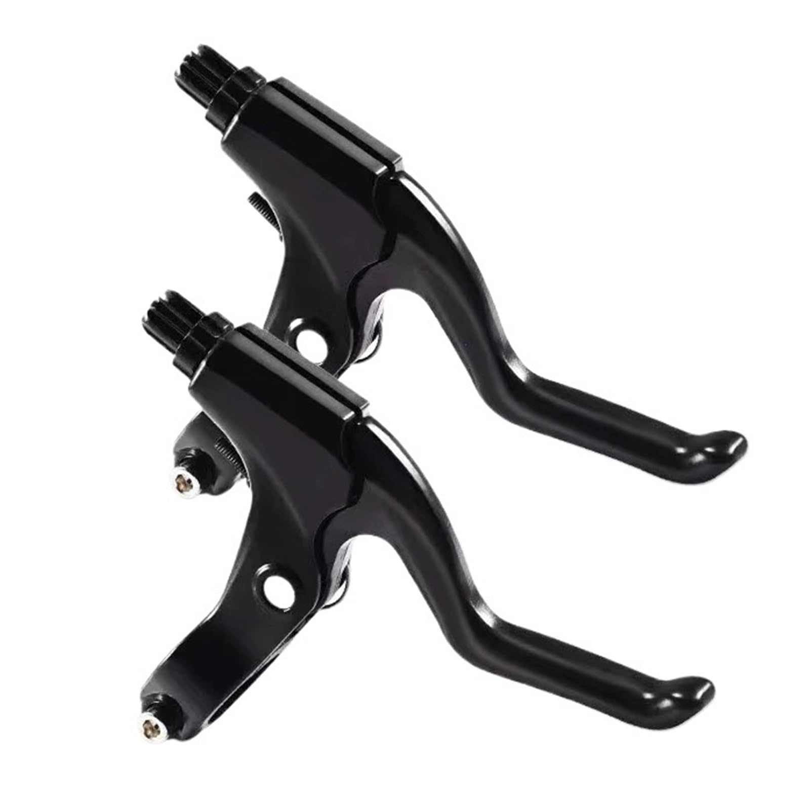 AIQWOJD Bike Rear Brake Drum Bike Brake Rear Drum 1Pairs Bicycle Brake Handle Fit for 22.2mm Handlebars Ultralight Cycling Brake Levers V-Brake Universal(A)