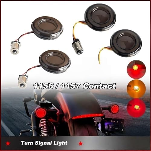 Luz trasera indicadora de giro con freno de alta visibilidad para Touring y Sportster XL1200 2