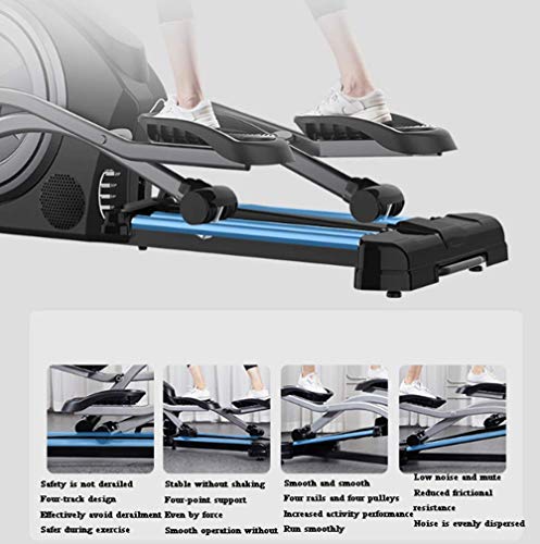 Image of Controlled Elliptical Machine, Stepper, Space Walker, Indoor Exercise Bike Equipment, Alloy Four-Track, 16-Speed Electro