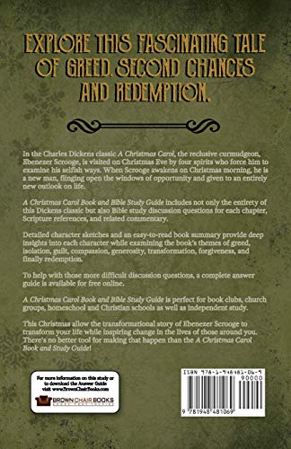 A Christmas Carol: Book and Bible Study Guide Based on the Charles Dickens Classic A Christmas Carol - Image 2
