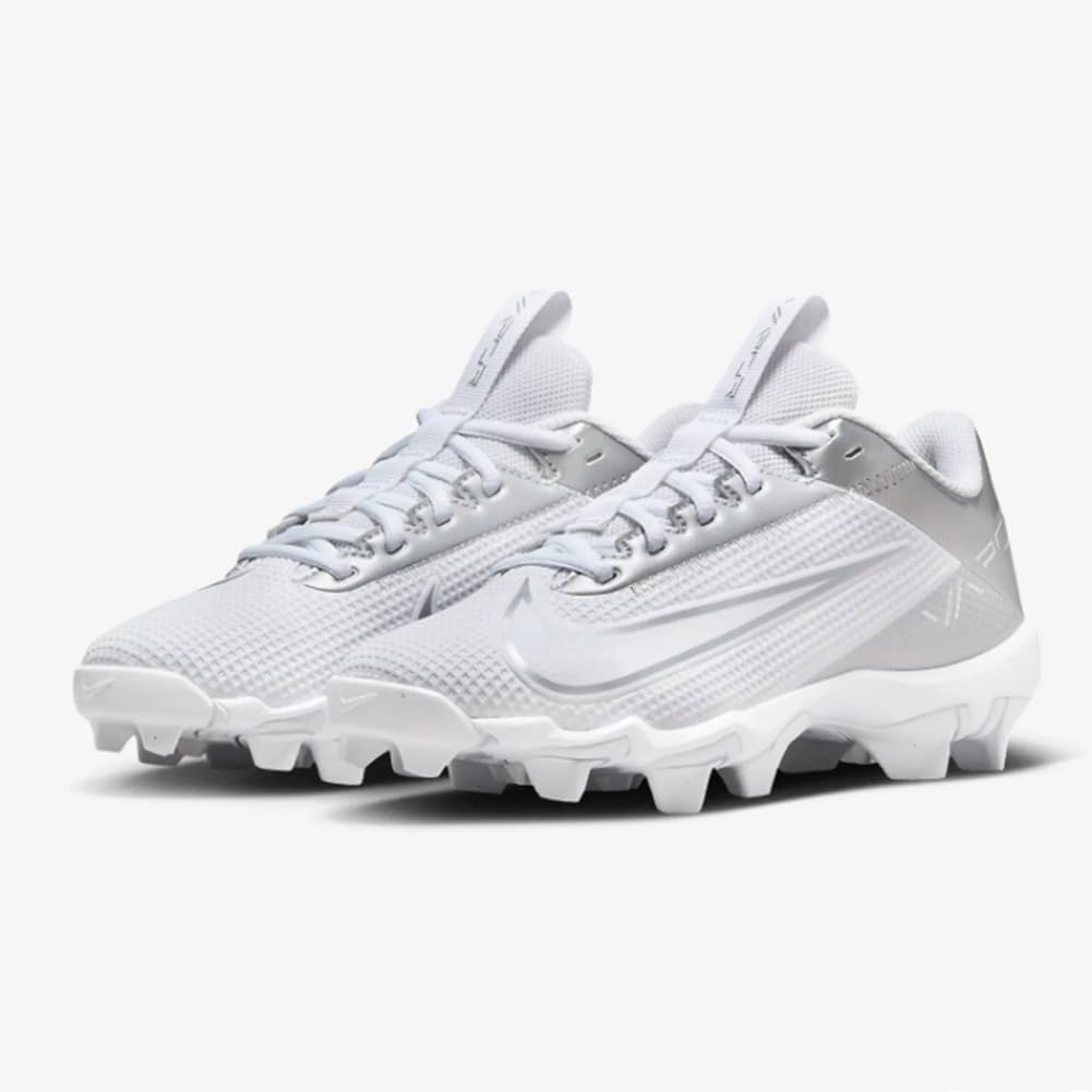 Nike Vapor Edge Shark 2 (DH5089-102,White/Metallic Silver-White) Size 3