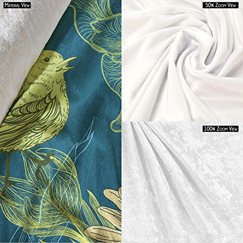 Image of ArtzFolio Handdrawn Birds | Pouch Wrist Potli Bag | Bag for Weddings & Casual Parties