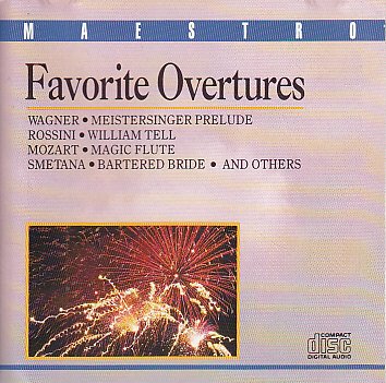 FAVORITE OVERTURES [Audio CD]
