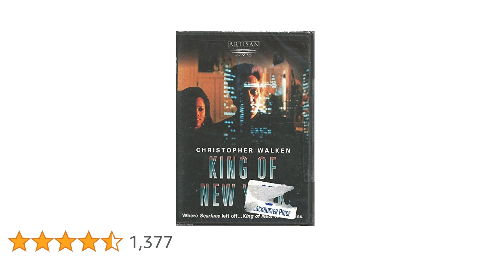 Amazon.co.jp: KING OF NEW YORK : Walken, Caruso, Fishburne: DVD