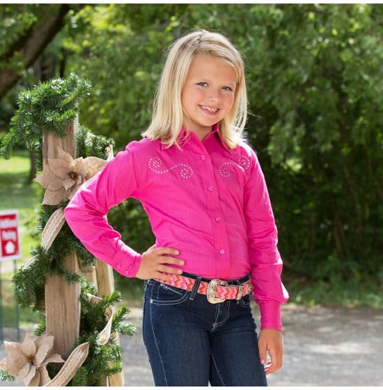 Rod's Exclusive Sparkle Blouse for Girls, Grape, Small4