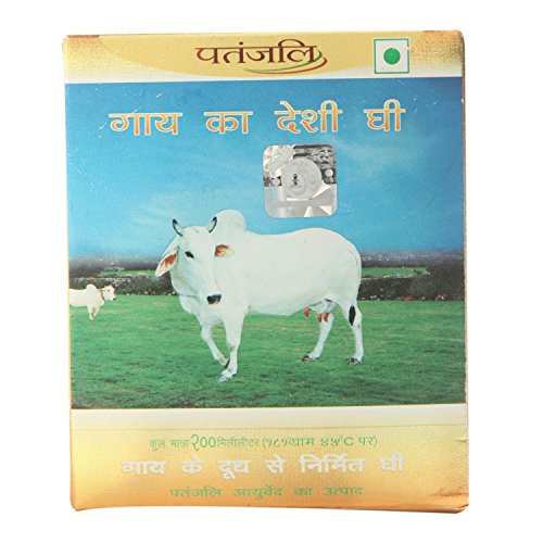 Patanjali Ghee - Cows Ghee, 200Ml Pack