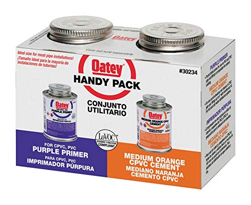 Oatey Handy Pack Orange Primer and Cement CPVC 4 oz