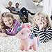 SZJFYMQ Peluche Unicornio Suave Rosa Imagen de SZJFYMQ Peluche Unicornio Suave Rosa