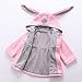 RJXDLT Baby Girls Coat Toddler Girl Lovely Ear Hoodie Down Jacket Winter Outwear 18-24 Months Pink 135