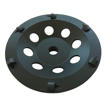 PCD Grinding Wheel for Removing Epoxy Glue Mastic and Paint 7 Diameter 6 Segments