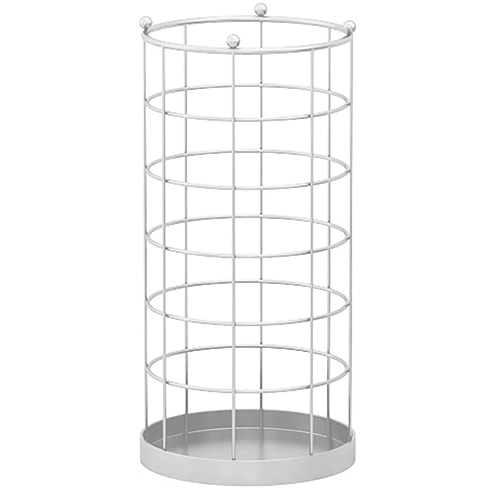 Porte-parapluie moderne style nordique en métal géométrique pour patio