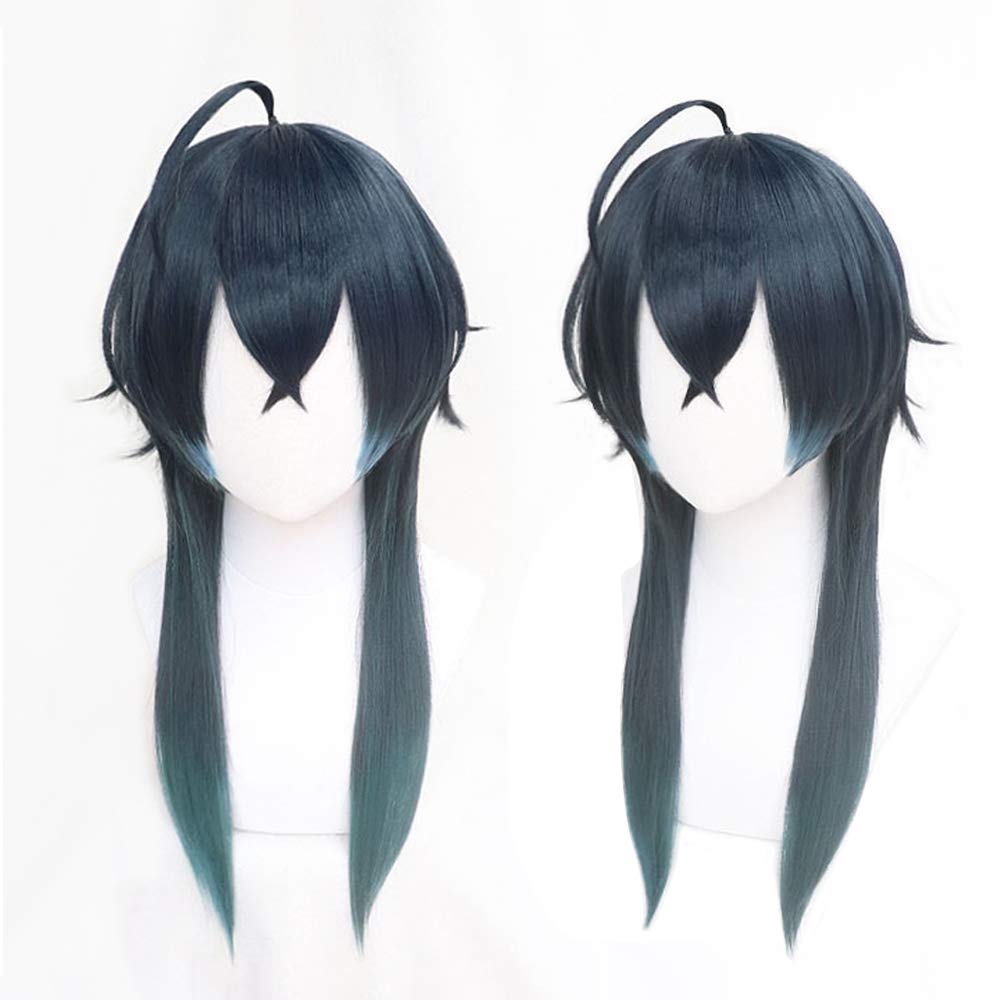 Malleus Draconia - Peluca de anime para disfraz de cosplay