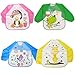 Babero de Manga Larga, ZoneYan 4 Pcs Impermeables Baberos Manga, Baberos Bebe Impermeables con Mangas, Baberos para ComidaBebe, Babero con Mangas 6 Meses a 3 Años, para Niños y Niñas (1)