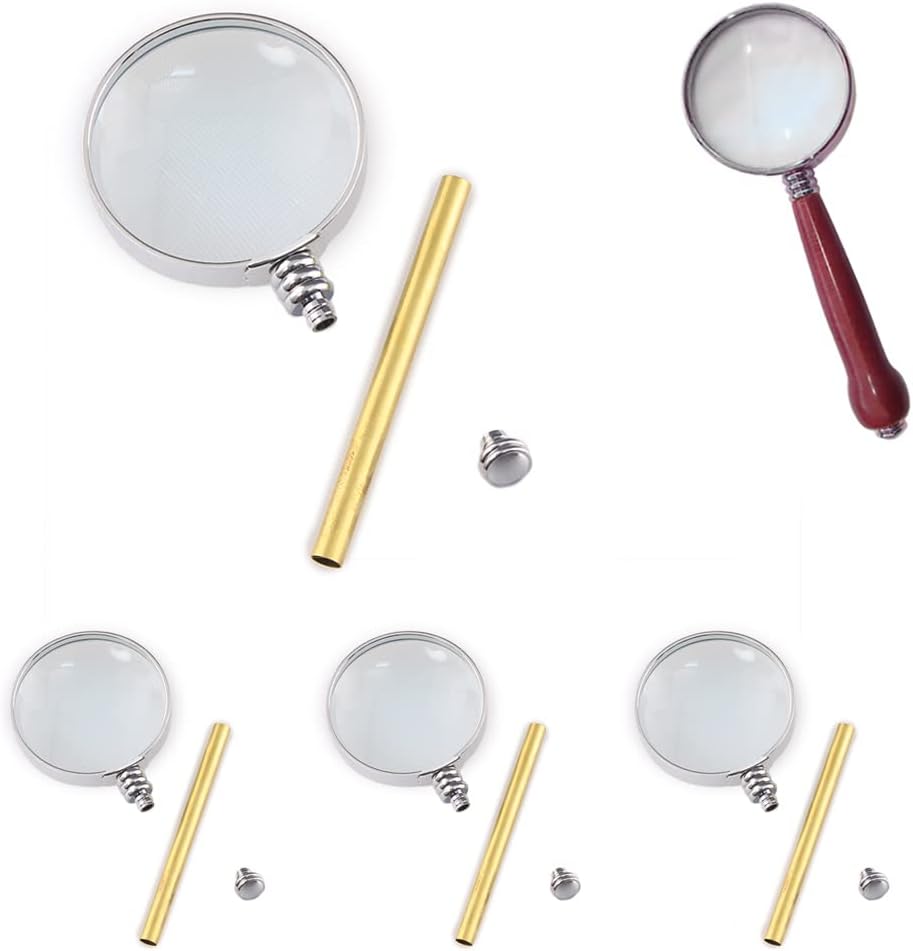 Magnifier Project Kit - Chrome Finish, 4 Pack