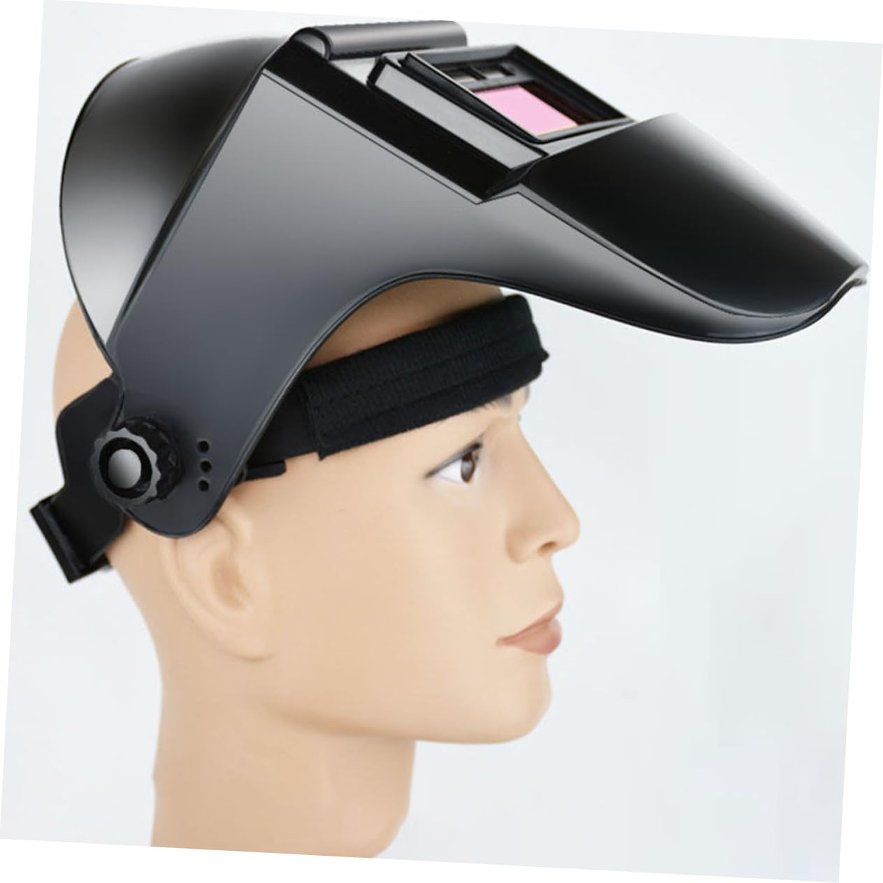 VILLCASE 2 Juegos Copas de soldadura optoelectrónica casco con oscurecimiento automático escudo de soldadura gafas de soldador gafas de soldadura de oscurecimiento automático Negro