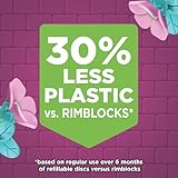 Duck Fresh Discs Toilet Cleaner Starter Kit, Fights Stains That Harbour Germs, Prevents Limescale Build Up, Tropical Adventure, Pack of 5 (Each Kit contains 1 Holder + 1 Refill Tube) - Image 6