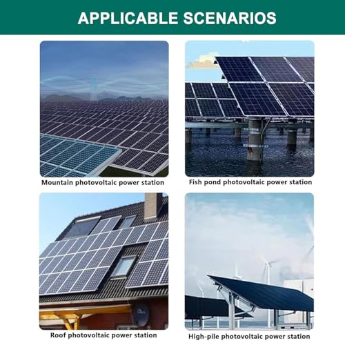 Genérico Limpiador eléctrico eficiente para Paneles solares: Herramienta de pulverización de Agua con Cepillo Giratorio para la Limpieza de techos, Ventanas y Paneles solares. Duradero, fácil de Usar