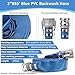 Trash Pump 2 Inch Hose Kit, Includes 2