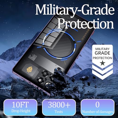 Coque fine pour Redmagic 11 Pro résistante aux chocs avec vitre intégrée PC - 2