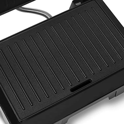 Tristar Kontaktgrill – Antihaftbeschichtet, 23 x 14,5 cm Grillplatte, 1000 Watt, GR-2854 – Bild 3