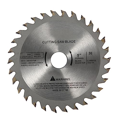 Disque de coupe 125 mm bois dur métal mince et plastique rigide
