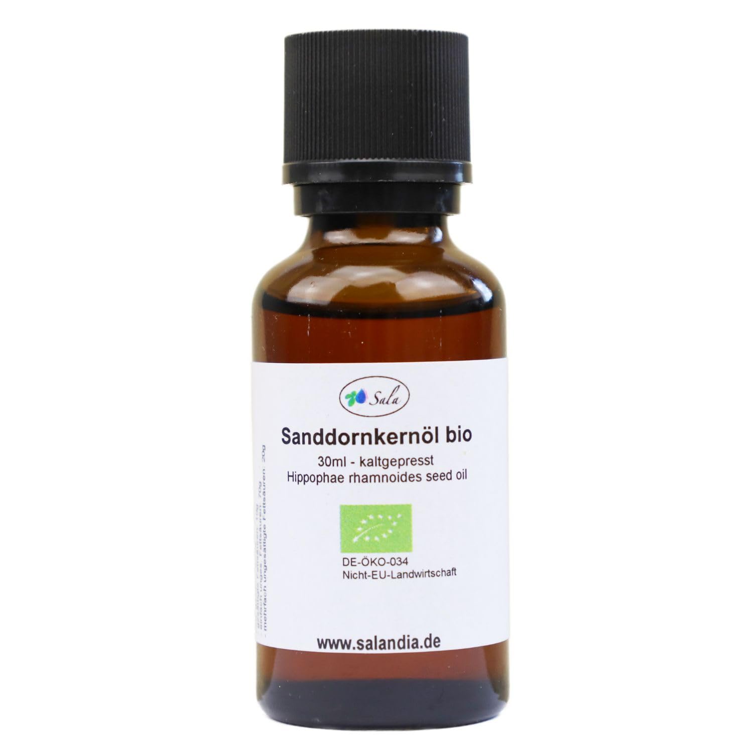 Sala Sanddornkernöl Sanddornöl kaltgepresst BIO 30 ml