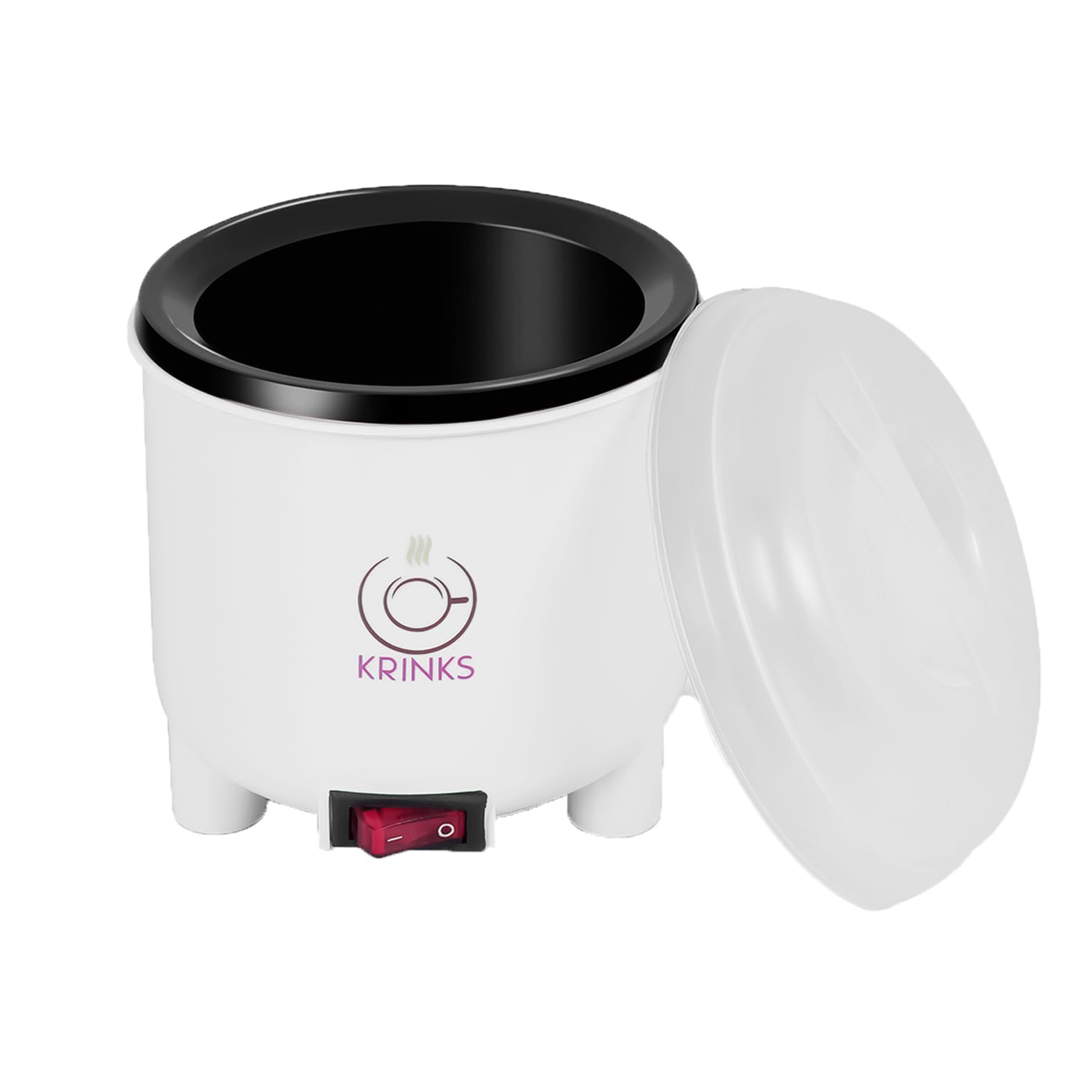 Sponsored Ad - Wax Heater for Waxing for Women | Wax Machine for Waxing with Manualy Operated On/Off Switch | Easy to Use | Made in India | White Color, Pack of 1 (Wax heater)