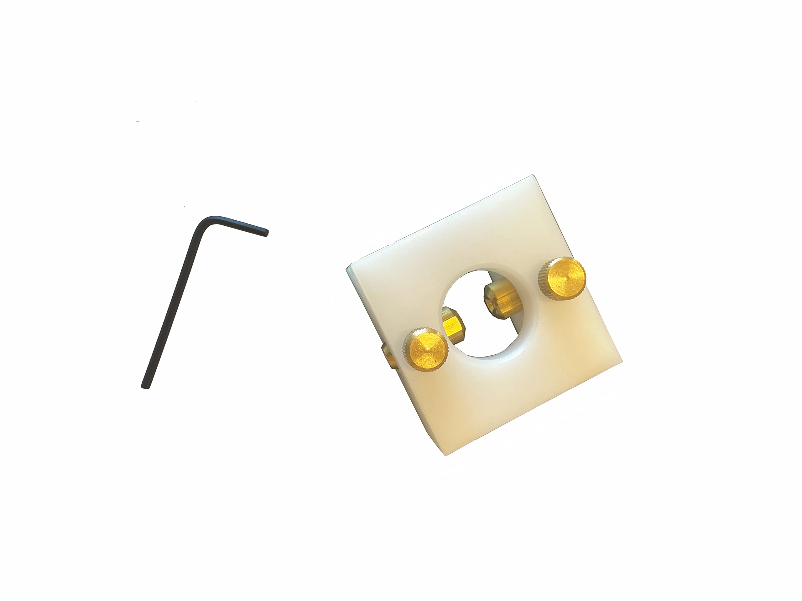 Proops White Mini Bead Pearl Holding Drilling Hole Jig Clamp (J2220). Free Uk Postage.