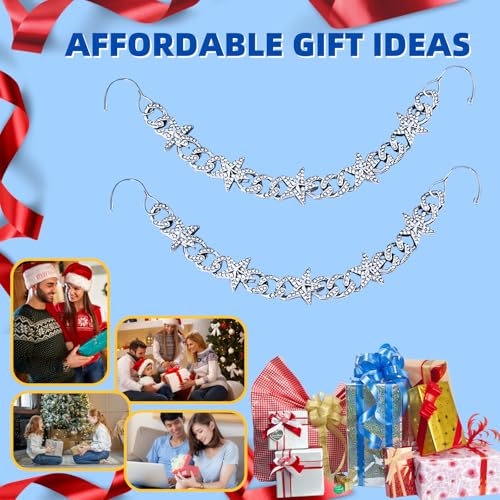 Image of Bling Shoe Chains For Adults Women Men Teens Girls Boys, Rhinestone Chain Shoe Charms For Clog Sandals,Shoe Decoration Accessories For Birthday Gifts Party Favors