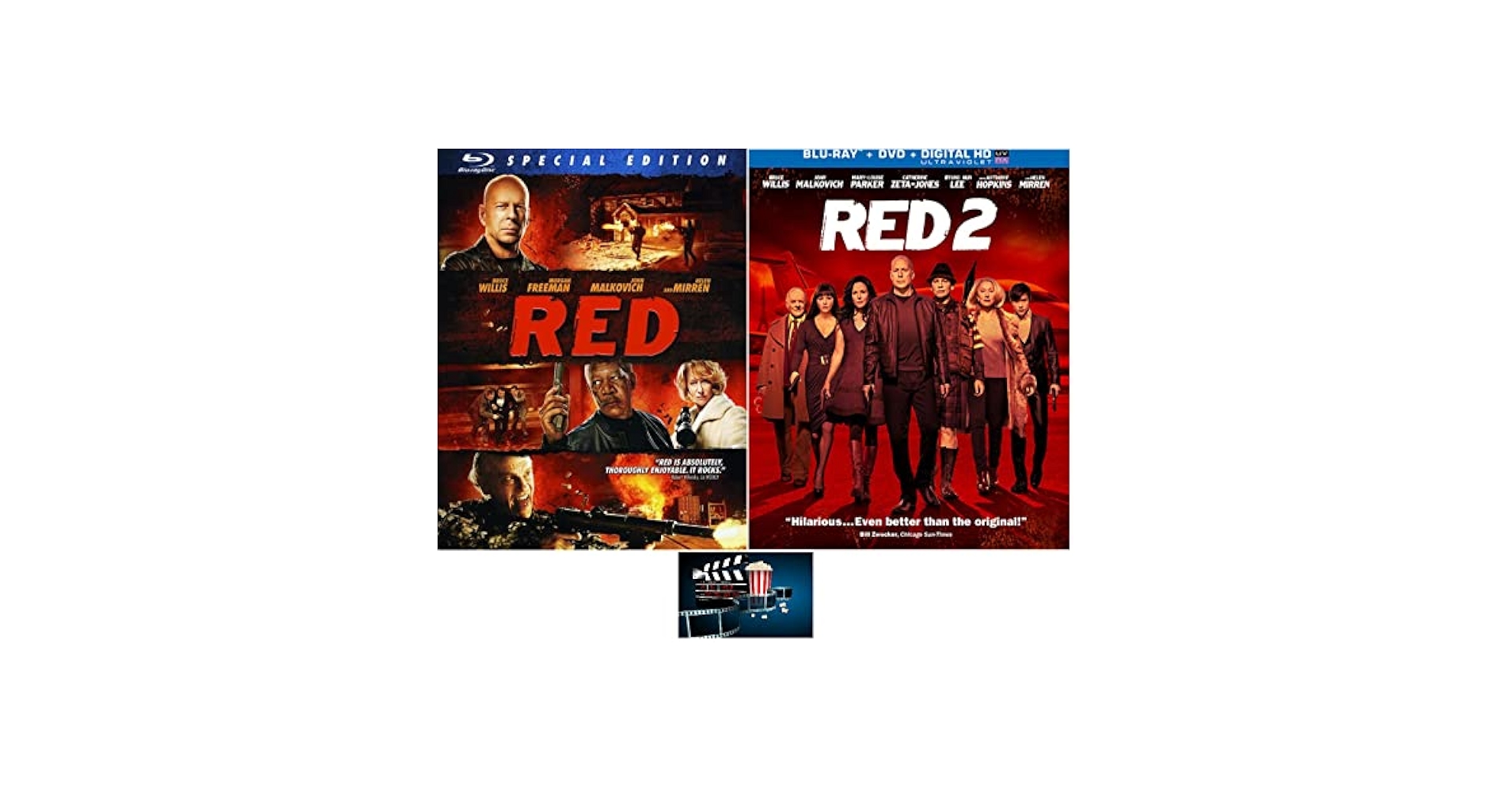 Amazon.com: Red One 2 & Red Two 2 Double Feature 2 Blu Ray