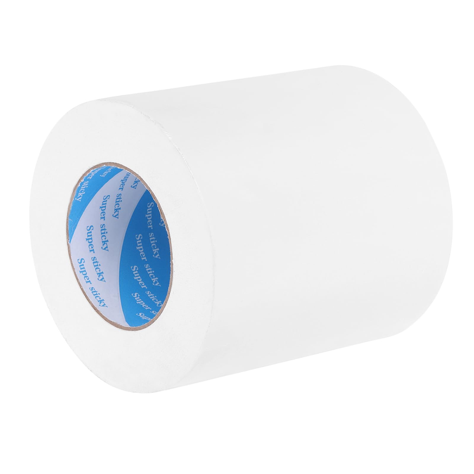 QUARKZMAN Cinta Adhesiva Resistente, 15 Cm X 50 M Impermeable Flexible Fuerte Adhesión Se Puede Rasgar Con La Mano Cintas Adhesivas Para Manualidades DIY Reparaciones Blancas