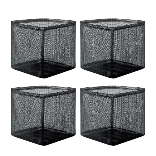 Berceaux de plantess hydroponiques - 4PCS Plans de maille flottants, porteurs de verdure flottants | Sacs de plantation en maille aquatique flottante pour la...