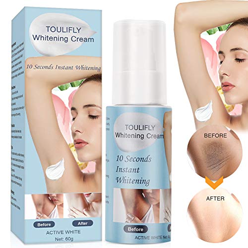 Skin Whitening Cream Underarm Whitening Cream Body Brightening Cream for Armpit Knees Elbows Private Sensitive Areas Whitening Nourishes