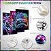 BGFCE Game Room Decor Posters Set of 3 - Neon Gaming Accessories Theme Canvas Wall Art, Gamer Console Paintings Picture Wall Decor for Children Youth Boys Bedroom 12x16 inch Unframed