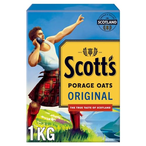 Scotts Porage Oats Porridge Oats Haferflocken für Haferbrei 1000g – importiert von Shestore24